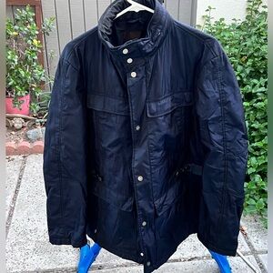 ALLEGRI Men's Navy Lightweight Military Field Jacket